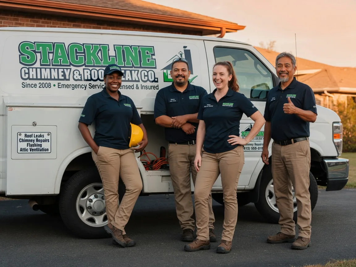 Chimney flashing repair company in Grand Forks, ND